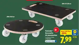 Lidl Parkside accessoire de manutention offre