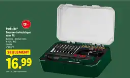 Lidl Parkside tournevis électrique sans fil offre
