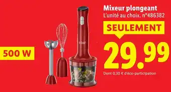 Lidl Mixeur plongeant offre