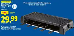 Lidl Silvercrest raclette-gril offre