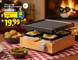 Lidl Silvercrest raclette-gril en bambou offre