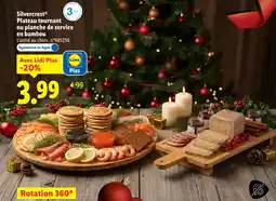 Lidl Silvercrest plateau tournant offre
