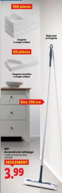 Lidl W5 accessoire de nettoyage offre
