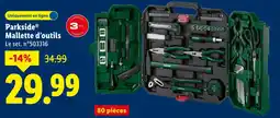Lidl Parkside mallette d’outils offre