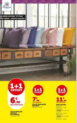 Super U U maison taie d'oreiller offre