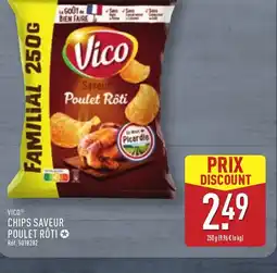 ALDI VICO Chips saveur poulet rôti offre