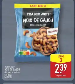 ALDI TRADER JOE'S Noix de cajou offre