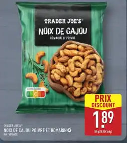 ALDI TRADER JOE'S Noix de cajou poivre et romarin offre