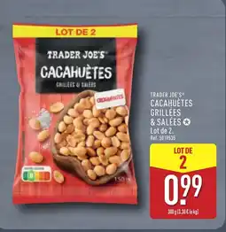 ALDI TRADER JOE'S Cacahuètes grillées & salées offre