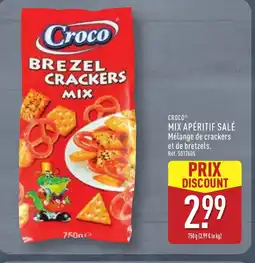 ALDI CROCO Mix apéritif salé offre