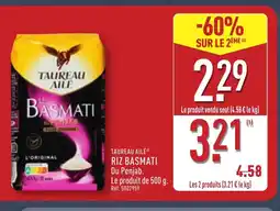 ALDI TAUREAU AILE Riz basmati offre