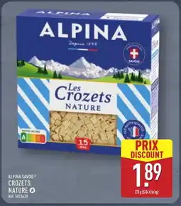 ALDI ALPINA SAVOIE Crozets nature offre