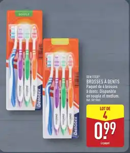 ALDI DENTITEX Brosses à dents offre