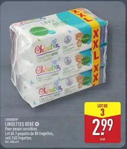 ALDI CHERUBIN Lingettes bébé offre