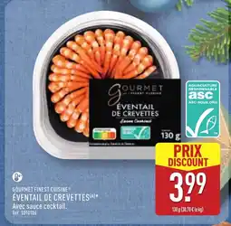 ALDI GOURMET FINEST CUISINE Éventail de crevettes offre