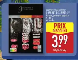 ALDI GOURMET FINEST CUISINE Coffret de 3 fuets offre