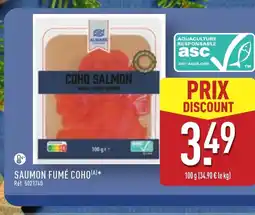ALDI Saumon fumé coho offre