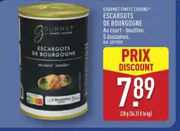 ALDI GOURMET FINEST CUISINE Escargots de bourgogne offre