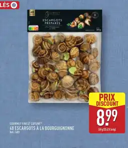 ALDI GOURMET FINEST CUISINE 48 escargots à la bourguignonne offre