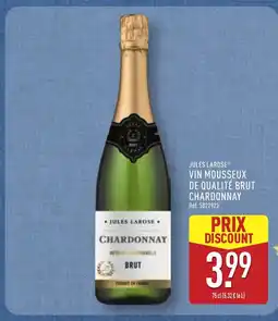 ALDI JULES LAROSE Vin mousseux de qualité brut chardonnay offre
