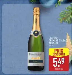 ALDI J. BLESSING Crémant d'alsace brut aop offre