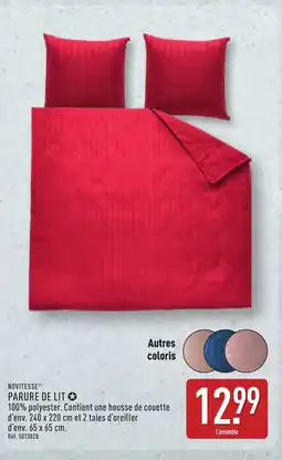 ALDI NOVITESSE Parure de lit offre