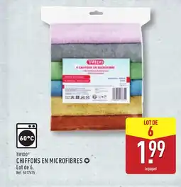 ALDI TWIDO Chiffons en microfibres offre