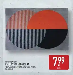 ALDI HOME CREATION Paillasson-brosse offre