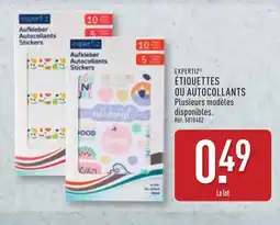 ALDI EXPERTIZ Étiquettes ou autocollants offre