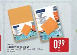 ALDI EXPERTIZ Enveloppes kraft offre