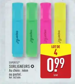 ALDI EXPERTIZ Surligneurs offre