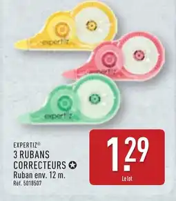 ALDI EXPERTIZ 3 Rubans correcteurs offre