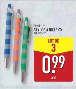 ALDI EXPERTIZ Stylos à bille offre
