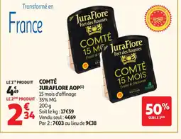 Auchan Supermarché Comté juraflore aop offre