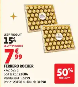 Auchan Supermarché FERRERO ROCHER offre