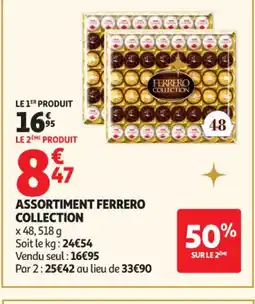 Auchan Supermarché FERRERO COLLECTION Assortiment offre