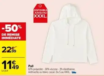 Carrefour Pull offre
