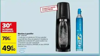 Carrefour Machine à gazéifier offre
