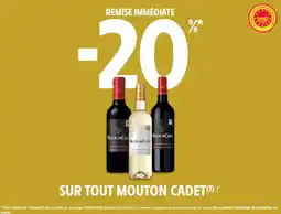 Intermarché Sur tout mouton cadet offre