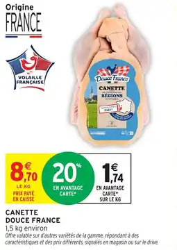 Intermarché Canette douce france offre
