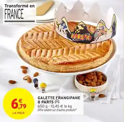 Intermarché Galette frangipane 8 parts offre