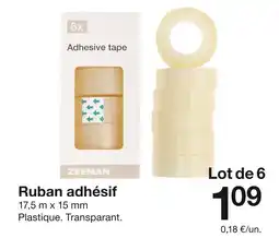 Zeeman Zeeman ruban adhésif offre