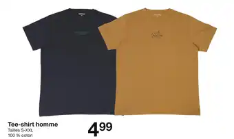 Zeeman Zeeman tee-shirt homme offre