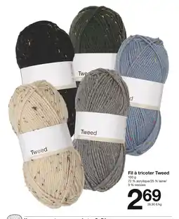Zeeman Zeeman fil à tricoter tweed offre