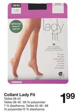 Zeeman Zeeman collant lady fit offre