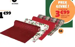 Gifi Chemin de table offre