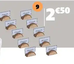 Gifi 10 marques place rondin offre