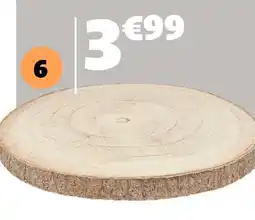 Gifi Dessous d’assiette rondin de bois offre