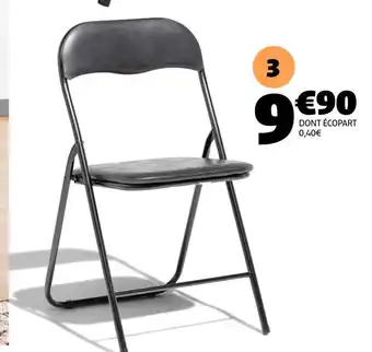 Gifi Chaise pliante tracy offre