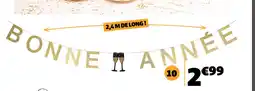 Gifi Guirlande bonne année offre